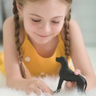 Safari Ltd  Great Dane Figurine - Detailed 5  5 Pulgadas De Alto  Blue 