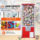 Uimoso 25-inch Gumball Machine Candy Dispenser With Coin Operation