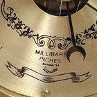 Antique Victorian Brass Marine Aneroid Barometer Not Working