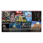 Royal Mail - Iron Maiden - Eddie - Sheet Pack Of 4 Stamps - Mnh