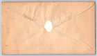 Civil War Patriotic Cover Weighed   Found Wanting Allegory Skull 1860s Envelope