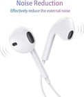 For Apple Iphone 15 16 17 Pro Max Headphones Earphones Handsfree With Mic Us