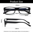 11 Pk Mens Unisex Blue Light Blocking Reading Glasses Black Spring Hinge Readers