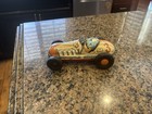 Vintage 1955 Yonezawa Champion  3 Tin Friction Race Car Works Japan See Photos