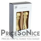 Williams Sonoma 7    Brass Salt   Pepper Mill Set   Free Thermometer Msrp  335