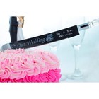 Personalized Our Wedding Cake Knife Server Stainless Cutter Set Custom Engraved