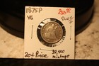 1875 P Seated Liberty Silver Twenty 20 Cent Piece- Philadelphia