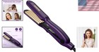 Titanium Ceramic Hair Crimper For Trendy Wavy Styles - Fast Heat-up  Compact
