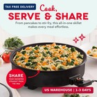Dash Family Size Skillet - Electric Skillet For Multi-purpose Cooking - Nonstick