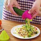 1pc Manual Rotary Vegetable Slicer Spiral Peeler Kitchen Grater Tool - New