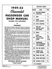 1949-54 Chevy Passenger Car Shop Manual