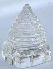 50 Gram Crystal Quartz Sphatik Sri Shri Shree Yantra Chakra Lakshmi Temple Hindu