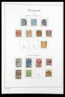 Denmark 1851-1997 Used Stamp Collection In 1 Leuchtturm Album