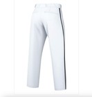 Nike Vapor Select 2 Piped Baseball Pant Men s M White Black Slim Fit Dx9155