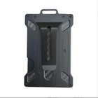 Men s Aluminum Rfid Blocking Money Clip Slim Credit Id Card Holder Metal Wallet
