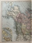 1893 Dominion Of Canada Original Antique Map By G w  Bacon