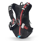Uswe Moto Hydro 8l Hydration Pack W  3 0l Bladder Enduro Off Road - Black   Gray