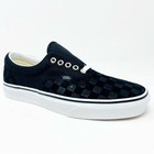 Vans Era  deboss Checkerboard  Black True White Womens Classic Shoes Sneakers