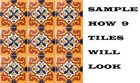 9 Mexican Tiles Wall Floor Use Talavera Mexico Ceramic Handmade Pottery C 026