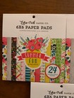 Echo Park Paper 6x6 Summer Fun 3 Pads 24 Double Sided Papers Each New