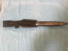 Ww2 German Military Issue K98k Mauser Bayonet With Scabbard   Frog  Vintage Orig