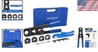 Pex Crimping Tool Kit Copper Pipe Cutter Gauge 3 8-1 Inch Plumbing