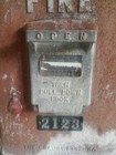 Gamewell Fire Alarm Box  No Key  Vintage 