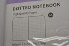 Bullet Dotted Journal Notebook For Women   Men Hardcover Leather Journal 4 Pack