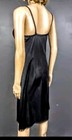 Vintage Sears The Doesn t Slip Full Slip Sz 36       Average Black Semi Sheer Nylon