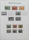Us Stamps 1893-1940s Collection 2 Davo Albums Columbian Airmail Kans Nebr