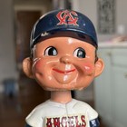 Vtg 1960s California Angels Bobblehead Nodder Square Gold Base Japan Mlb Anaheim