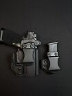 Iwb Kydex Holster optic Cut claw  Glock 43x Mos Right Hand