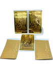 Lot Of 5 Utah Goldbacks  Each Is 1 1000 Ounce Of 24k Gold  Aurum 24k Foil Note 
