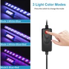 18 5  Full Spectrum Rgbw Led Aquarium Light   Planted Tank Light With 3 Color