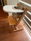 Stokke Tripp Trapp High Chair 2 With Cushion And Tray - Natural