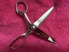 Vintage Singer Pinking Shears   Scissors From Brazil Singer Sewing Scissors