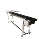 70 8 l 7 8 w Electric Pvc Belt Conveyor Transport Machine Double Guardrail 60w