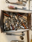 Large Mixed Mechanics Tool Lot Sockets  Ratchets  Wrenches  Hammer  Etc