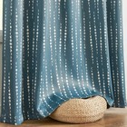 Blackout Bohemian Moon Phase Curtains 2 Panels Grommet Bedroom 84 