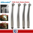 Nsk Style Dental Fiber Optic Led E-generator   High Speed Handpiece 2hole 4hole