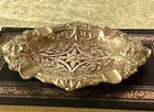 Antique Art Nouveau French Bronze Ashtray Handcrafted Vintage 7 X 4