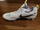 Size 9 5 Nike Men s Huarache 9 Varsity Lax Se Fz3620-001 Grey White Lacrosse 
