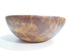 Vintage Antique   Burl Wood Hand Turned Bowl 10  W X 3 1 2  T