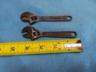 2 Vintage Crescent  4  Adjustable Wrenches Jamestown Ny Usa