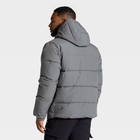 Men s Heavy Puffer Jacket - All In Motion Gray M