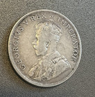  800 Silver South Africa Florin two Shillings 1928 George V Rex Imperator Coin