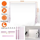 Photo Studio Photography Backdrop Stand Adjustable Heavy Duty Background Stand