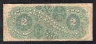 Fr  244 1886  2 Two Dollars    hancock    Silver Certificate Currency Note