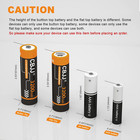 Rechargeable Battery  Flat Top  18650 Li-ion Battery  For Flashlight  Supplies