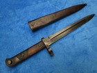 Original Antique M1895 Austro-hungary Mauser Rifle Bayonet And Scabbard